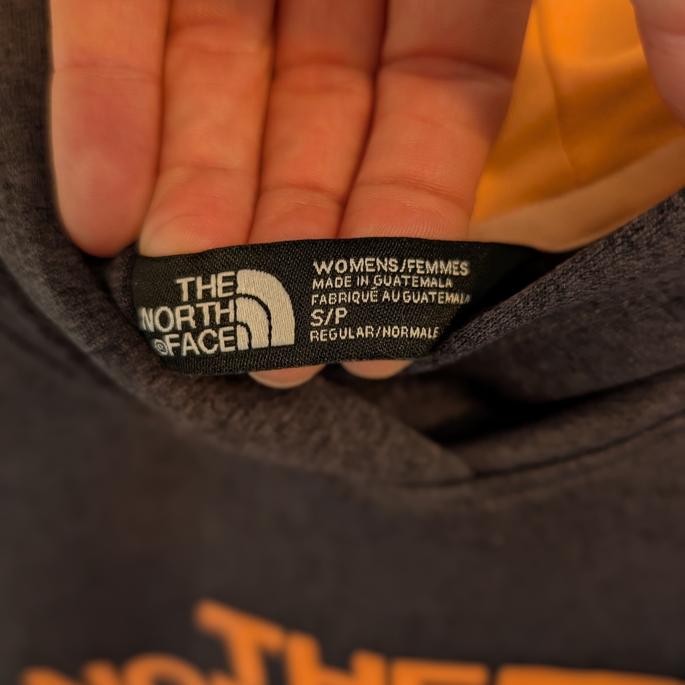 The North Face Hoodie Women's Size M Black Logo Sweatshirt - Picture 4 of 4